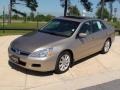 2007 Desert Mist Metallic Honda Accord EX-L V6 Sedan  photo #13