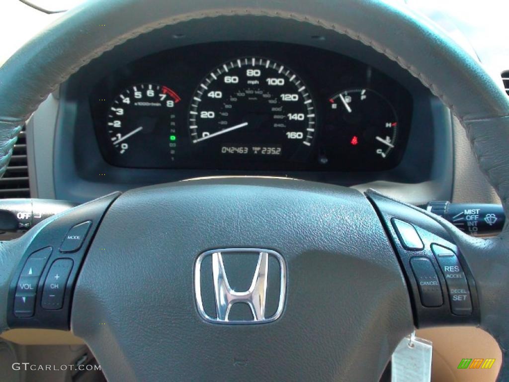 2007 Accord EX-L V6 Sedan - Desert Mist Metallic / Ivory photo #22