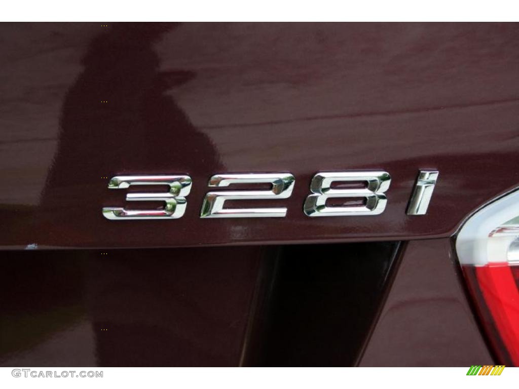 2007 3 Series 328i Sedan - Barrique Red Metallic / Beige photo #60