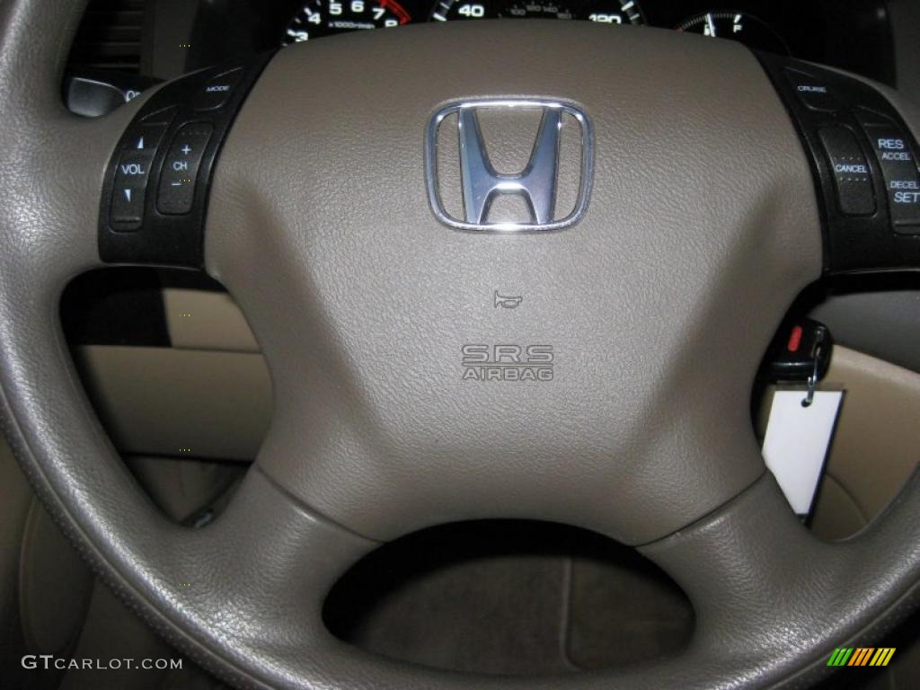 2007 Accord EX Sedan - Nighthawk Black Pearl / Ivory photo #29