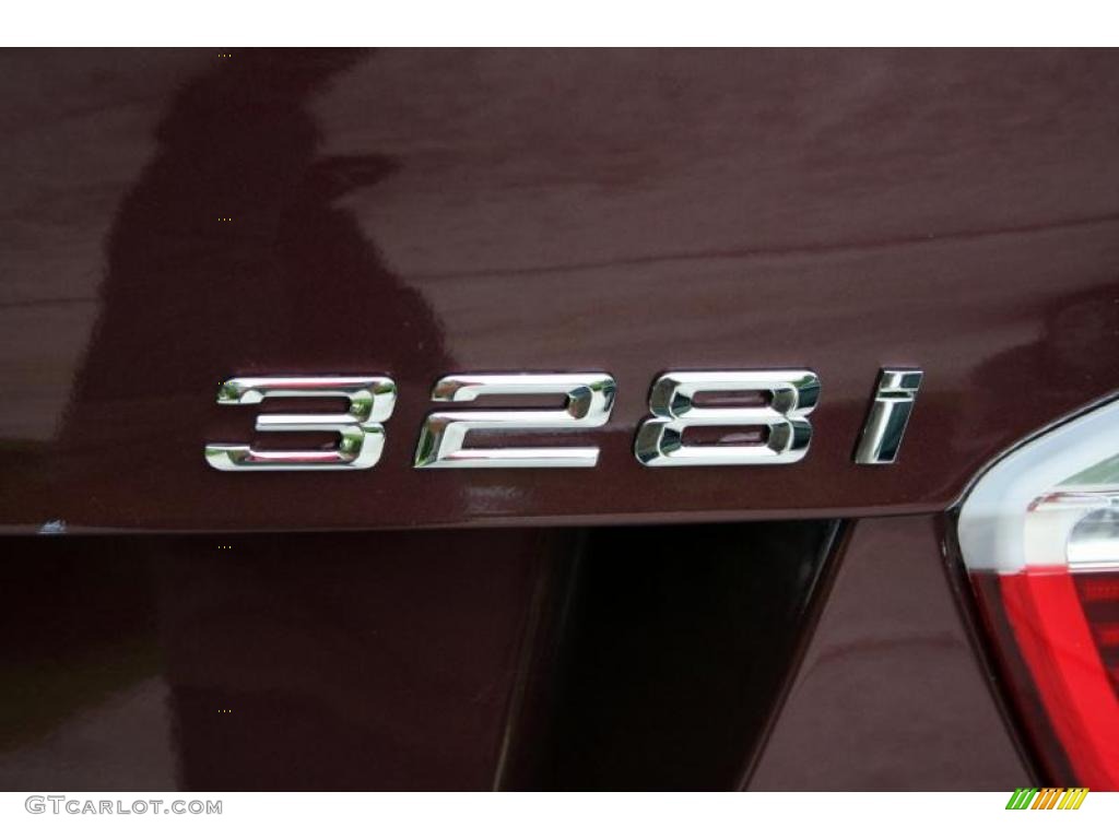 2007 3 Series 328i Sedan - Barrique Red Metallic / Beige photo #114