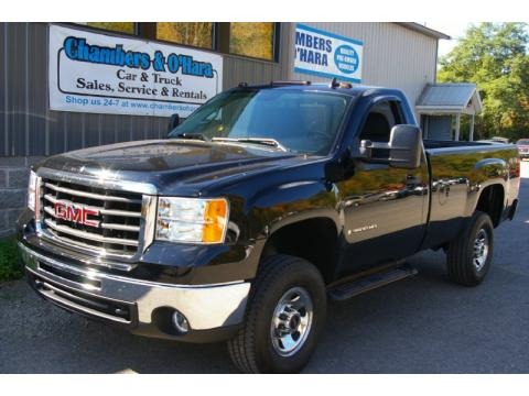 2009 GMC Sierra 3500HD SLE Regular Cab 4x4 Data, Info and Specs