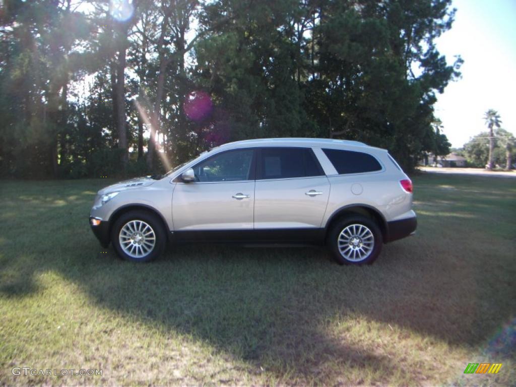 2010 Enclave CXL - Gold Mist Metallic / Cashmere/Cocoa photo #1