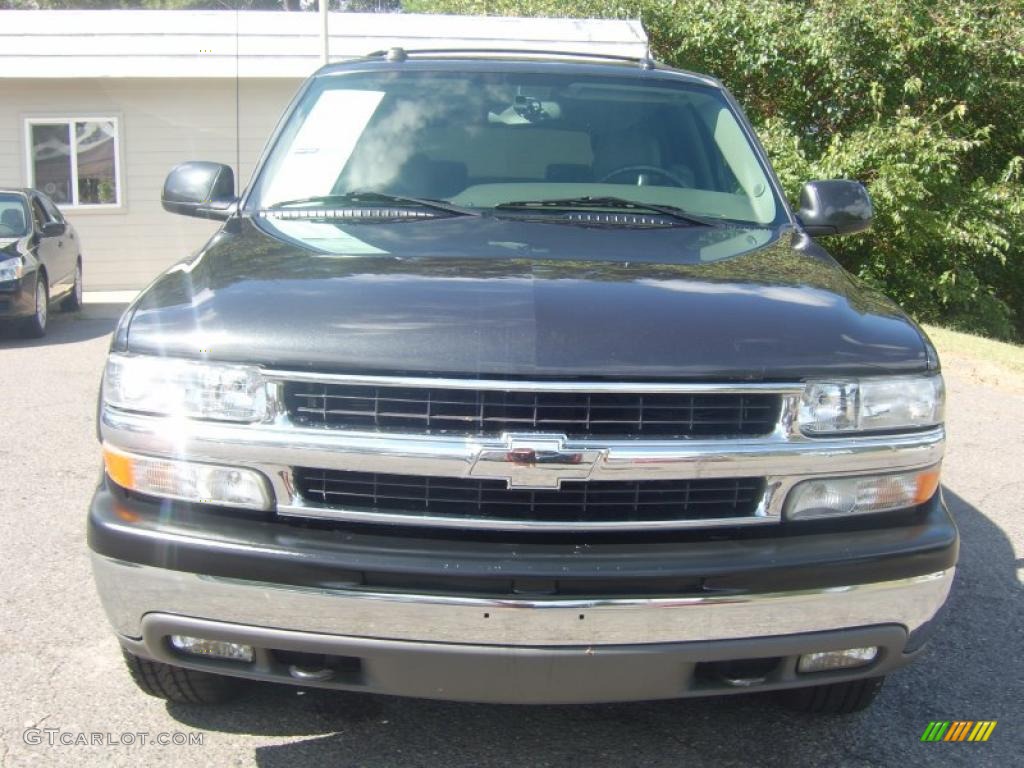 2005 Suburban 1500 LS 4x4 - Dark Gray Metallic / Tan/Neutral photo #2