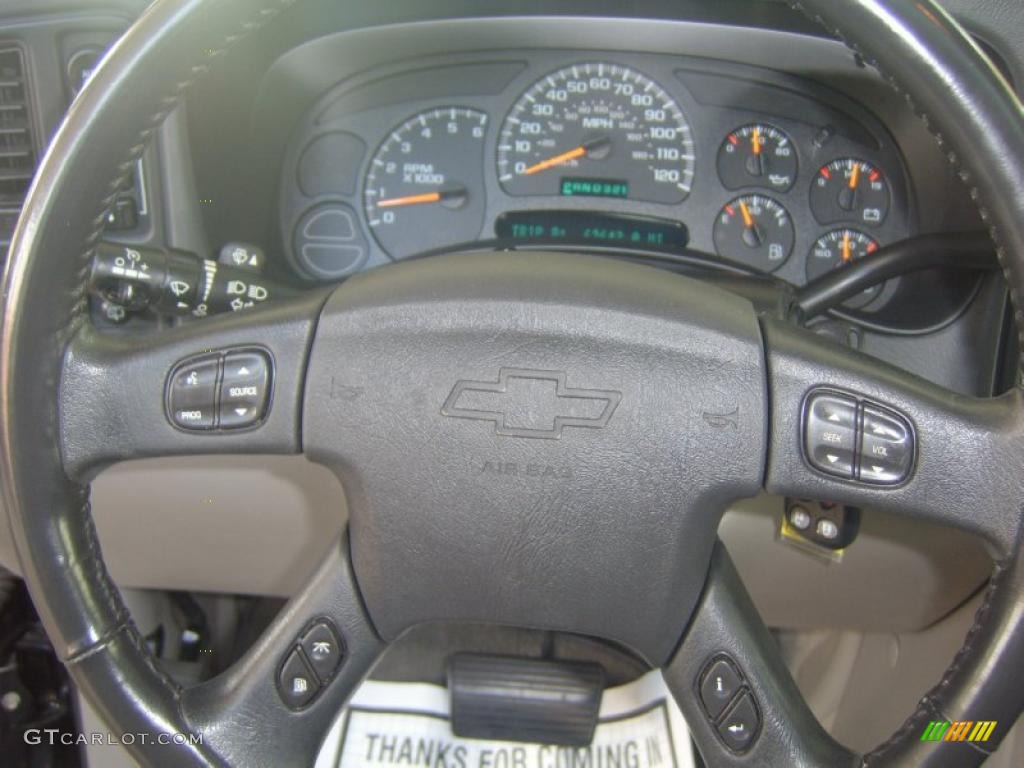 2005 Suburban 1500 LS 4x4 - Dark Gray Metallic / Tan/Neutral photo #21