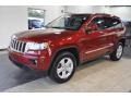 2011 Inferno Red Crystal Pearl Jeep Grand Cherokee Laredo X Package  photo #2