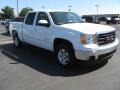 2008 Summit White GMC Sierra 1500 SLE Crew Cab  photo #3