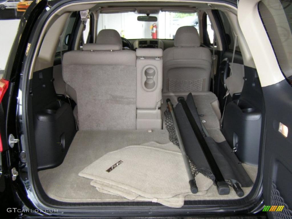 2008 RAV4 Limited V6 4WD - Black / Taupe photo #8
