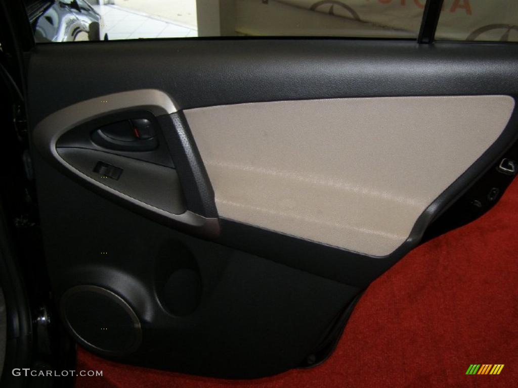 2008 RAV4 Limited V6 4WD - Black / Taupe photo #11