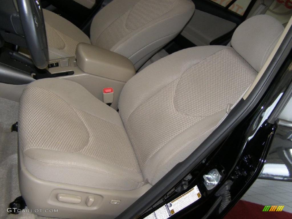2008 RAV4 Limited V6 4WD - Black / Taupe photo #20