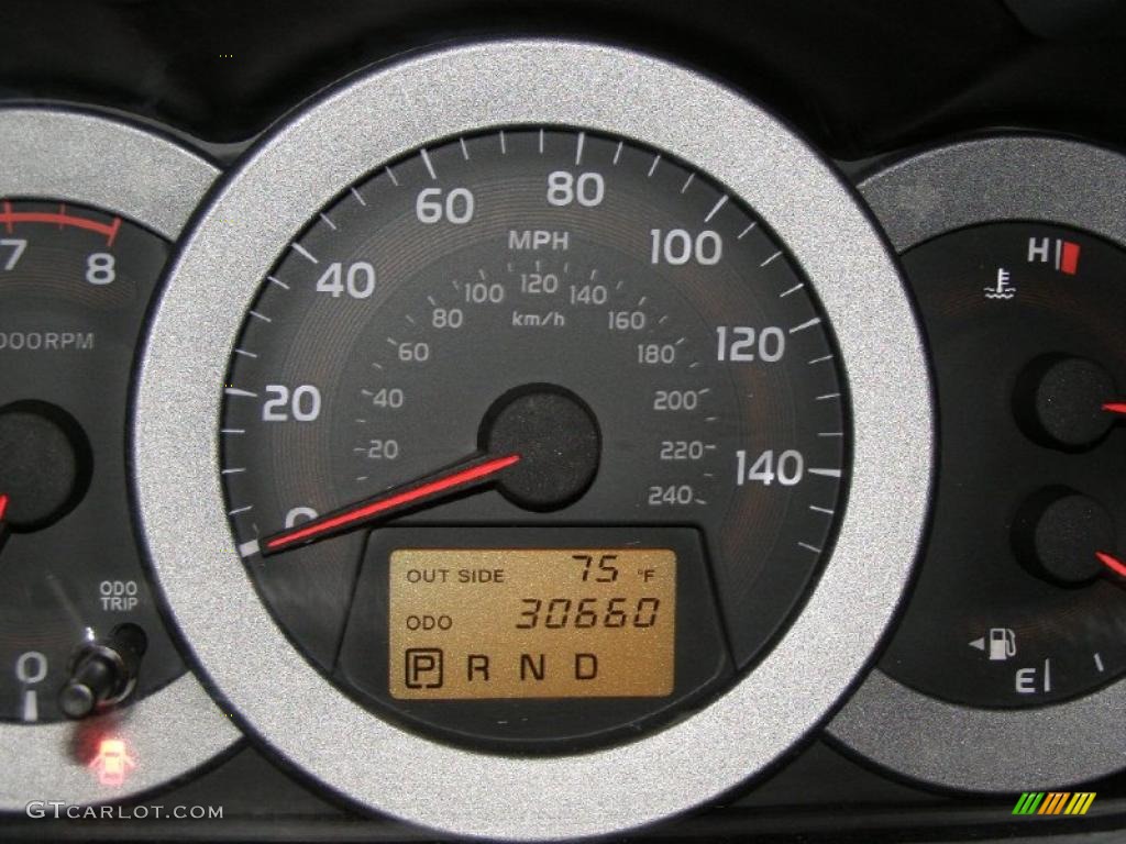 2008 RAV4 Limited V6 4WD - Black / Taupe photo #24