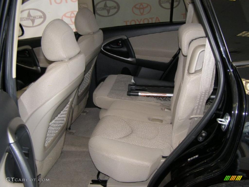 2008 RAV4 Limited V6 4WD - Black / Taupe photo #26