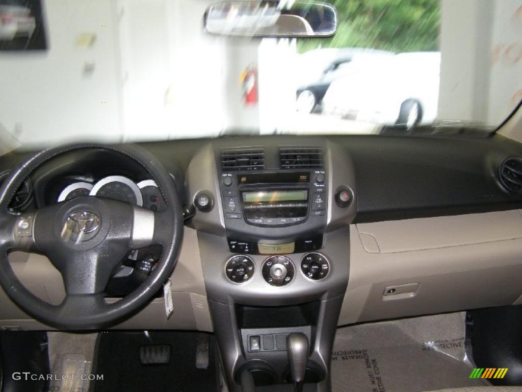 2008 RAV4 Limited V6 4WD - Black / Taupe photo #27