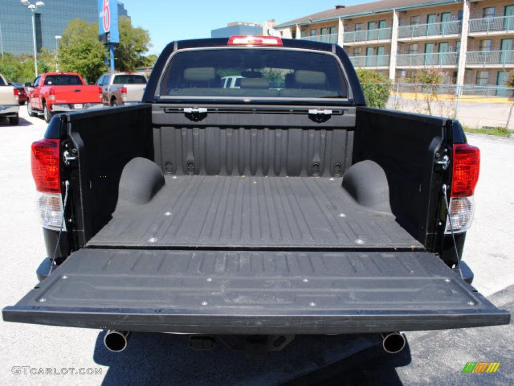 2010 Tundra Limited CrewMax 4x4 - Black / Sand Beige photo #12