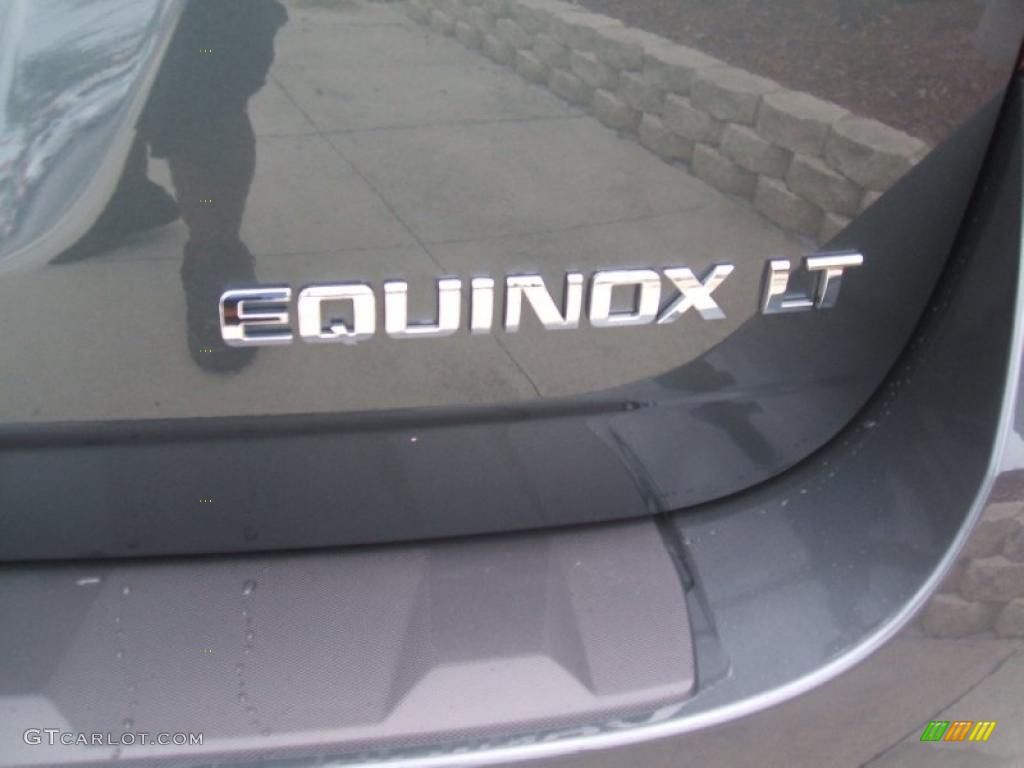 2011 Equinox LT - Cyber Gray Metallic / Jet Black photo #6
