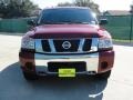 2008 Red Brawn Nissan Titan SE Crew Cab  photo #8