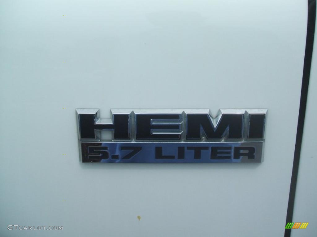 2006 Ram 1500 SLT Mega Cab 4x4 - Bright White / Medium Slate Gray photo #14