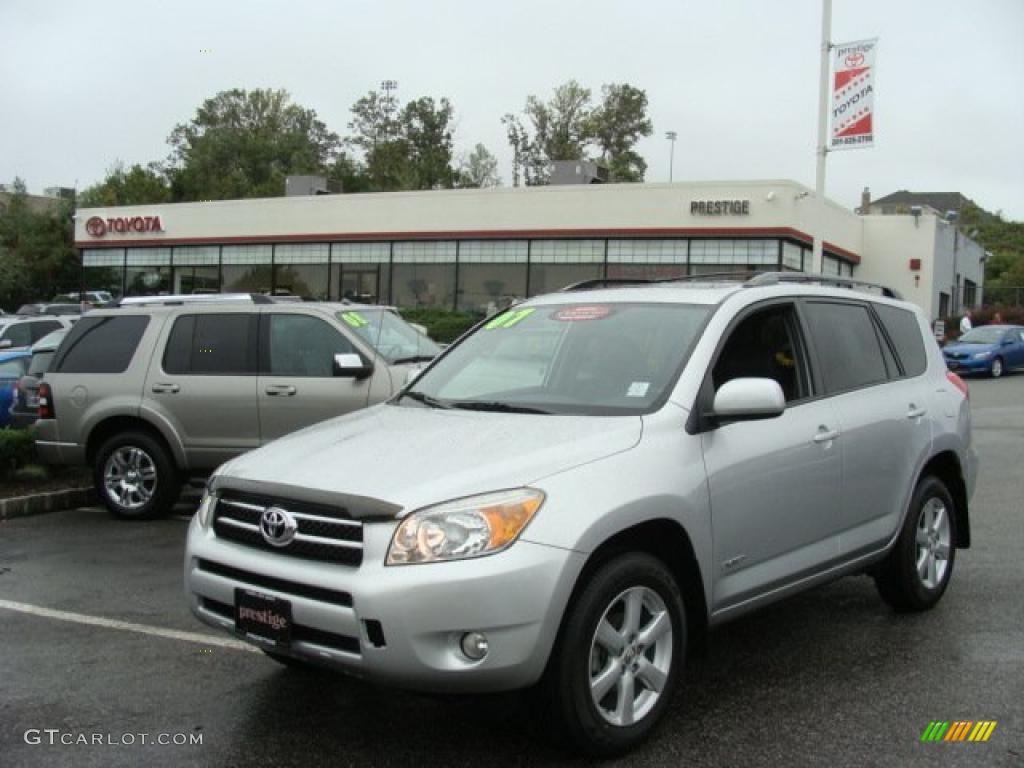 2007 RAV4 Limited 4WD - Classic Silver Metallic / Black photo #1