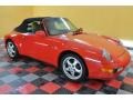 1997 Guards Red Porsche 911 Carrera Cabriolet  photo #3