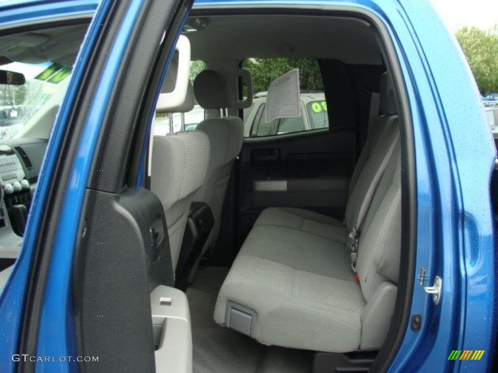 2007 Tundra SR5 TRD Double Cab 4x4 - Blue Streak Metallic / Graphite Gray photo #13