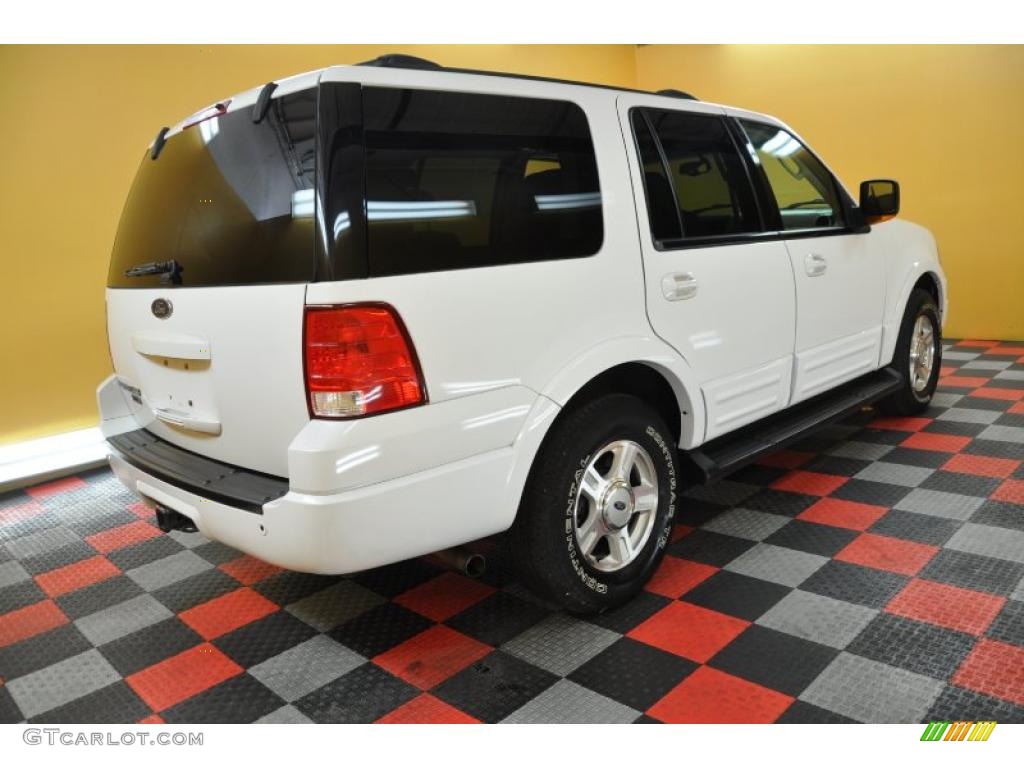 2003 Expedition Eddie Bauer 4x4 - Oxford White / Medium Parchment photo #6