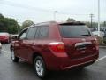 2009 Salsa Red Pearl Toyota Highlander V6 4WD  photo #4