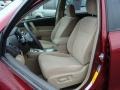 2009 Salsa Red Pearl Toyota Highlander V6 4WD  photo #8