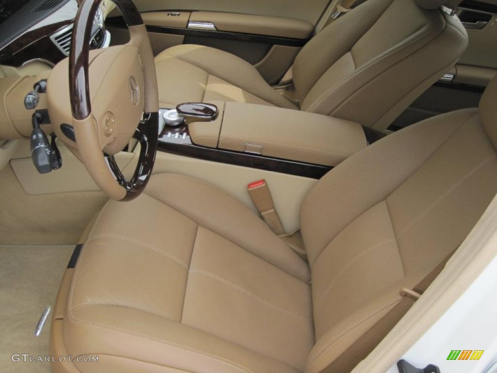 Cashmere/Savanna Interior 2007 Mercedes-Benz S 600 Sedan Photo #37277729