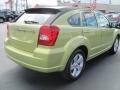 2010 Optic Green Metallic Dodge Caliber SXT  photo #2