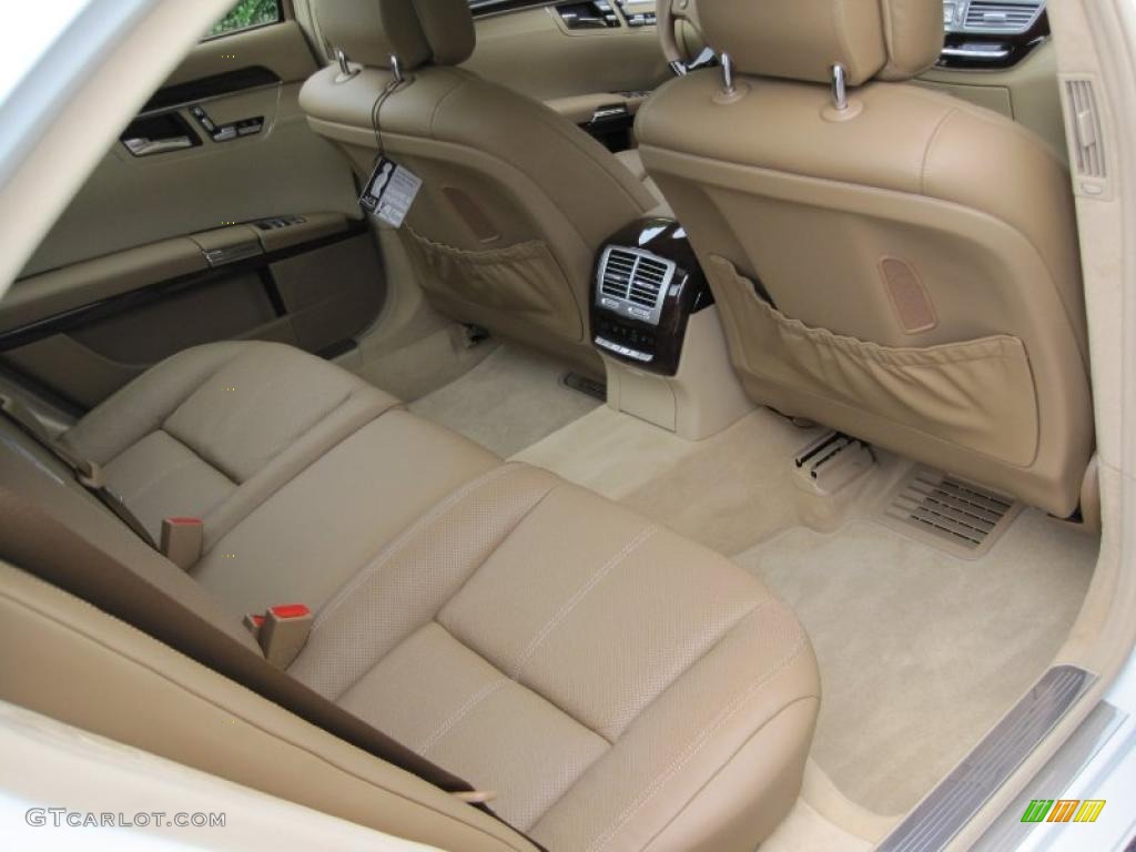 Cashmere/Savanna Interior 2007 Mercedes-Benz S 600 Sedan Photo #37278241