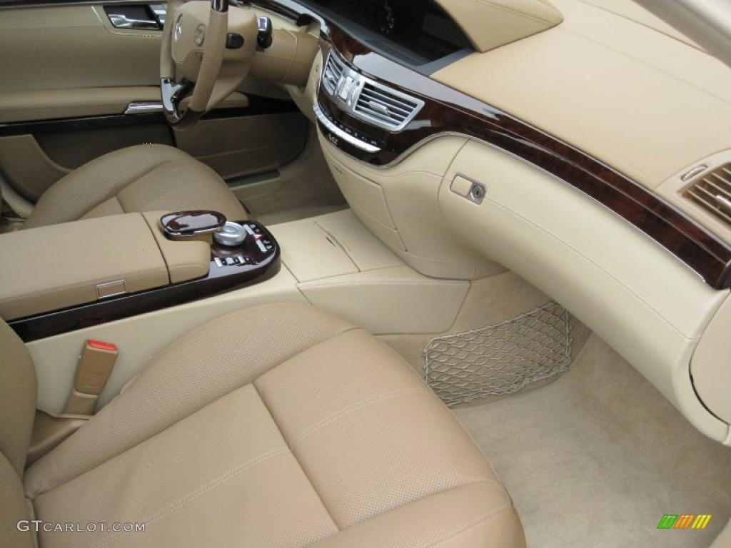 Cashmere/Savanna Interior 2007 Mercedes-Benz S 600 Sedan Photo #37278277