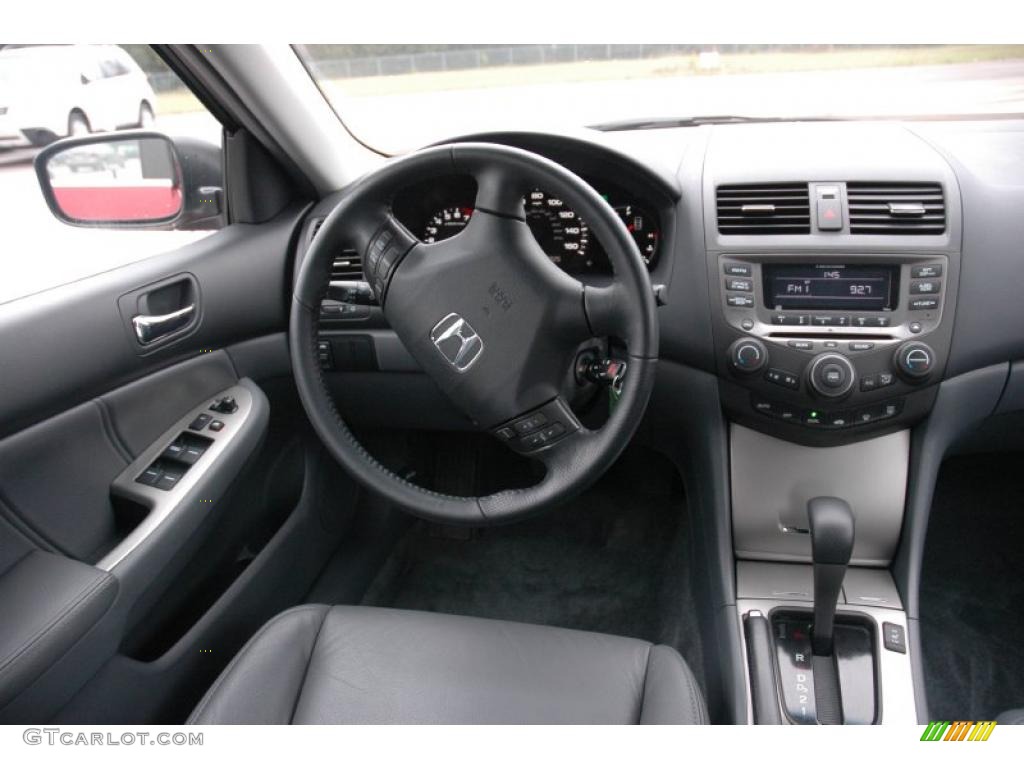 2007 Accord EX-L Sedan - Moroccan Red Pearl / Gray photo #11