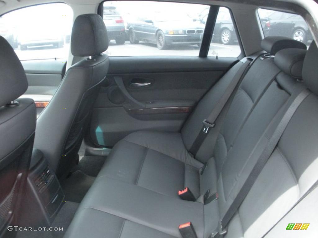2007 3 Series 328i Wagon - Sparkling Graphite Metallic / Grey photo #6