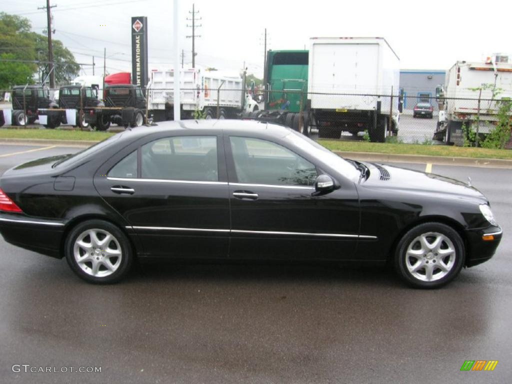 2004 S 500 4Matic Sedan - Black / Charcoal photo #4