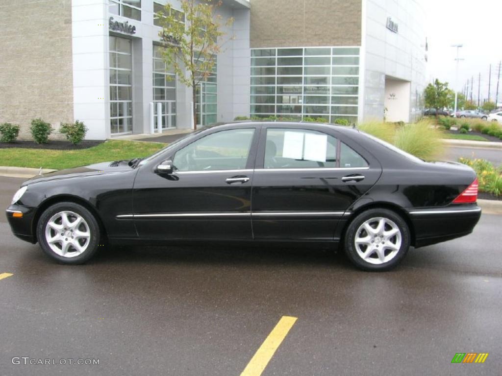 2004 S 500 4Matic Sedan - Black / Charcoal photo #8