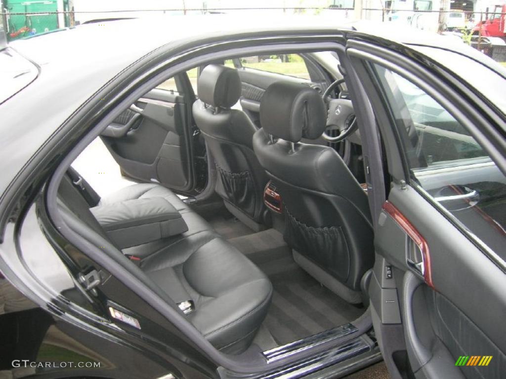 2004 S 500 4Matic Sedan - Black / Charcoal photo #11