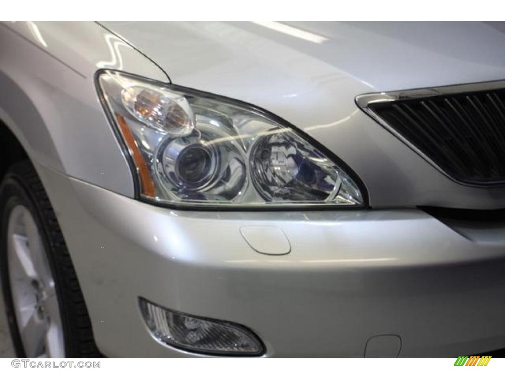 2007 RX 350 - Millennium Silver Metallic / Light Gray photo #38