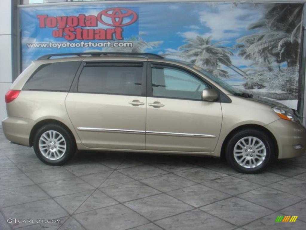 2009 Sienna Limited - Desert Sand Mica / Taupe photo #1