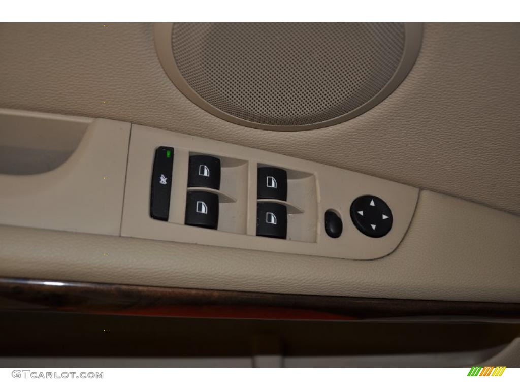 2007 3 Series 328xi Sedan - Crimson Red / Beige photo #12