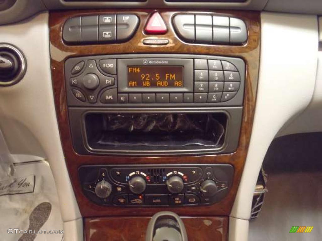 2001 C 240 Sedan - Brilliant Silver Metallic / Ash photo #15