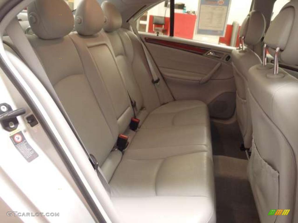 2001 C 240 Sedan - Brilliant Silver Metallic / Ash photo #20
