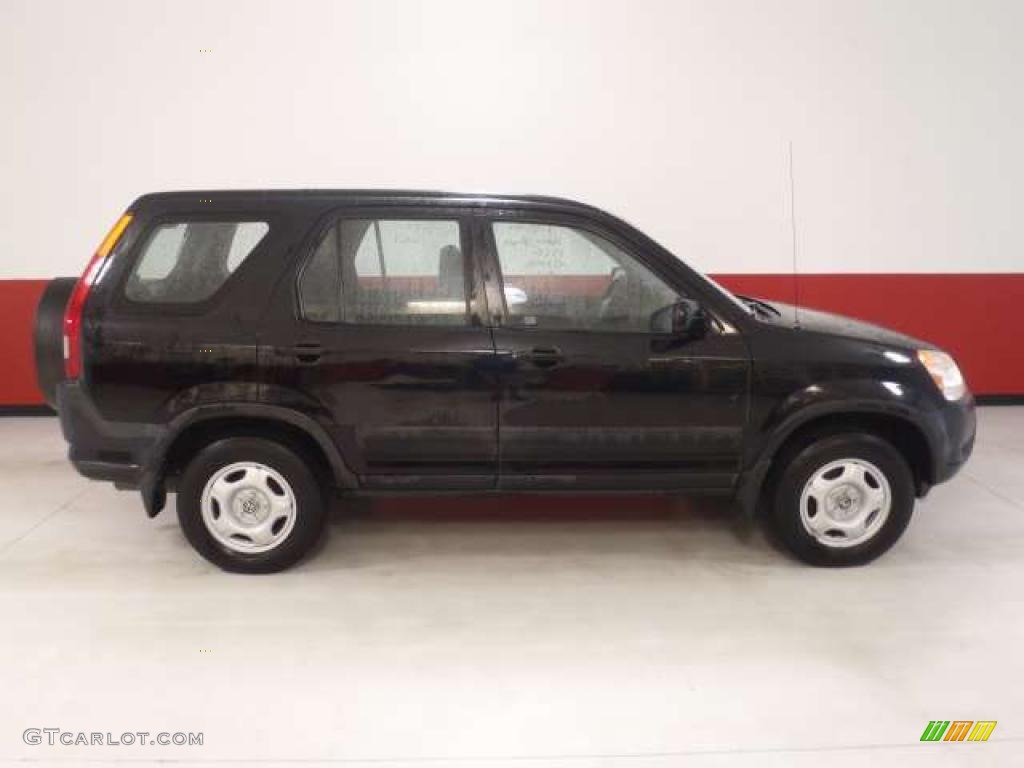 2003 CR-V LX - Nighthawk Black Pearl / Black photo #3