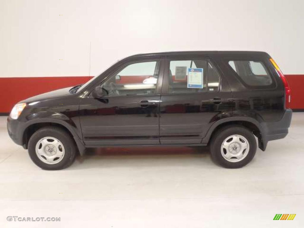 2003 CR-V LX - Nighthawk Black Pearl / Black photo #7