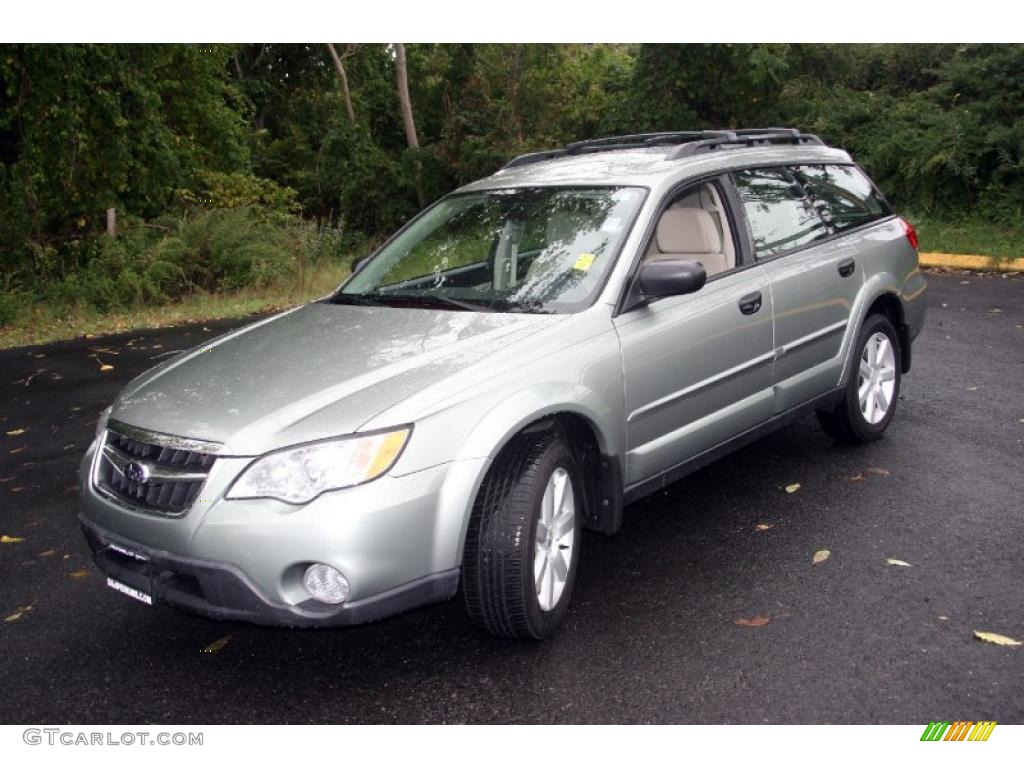 2009 Outback 2.5i Special Edition Wagon - Seacrest Green Metallic / Warm Ivory photo #1