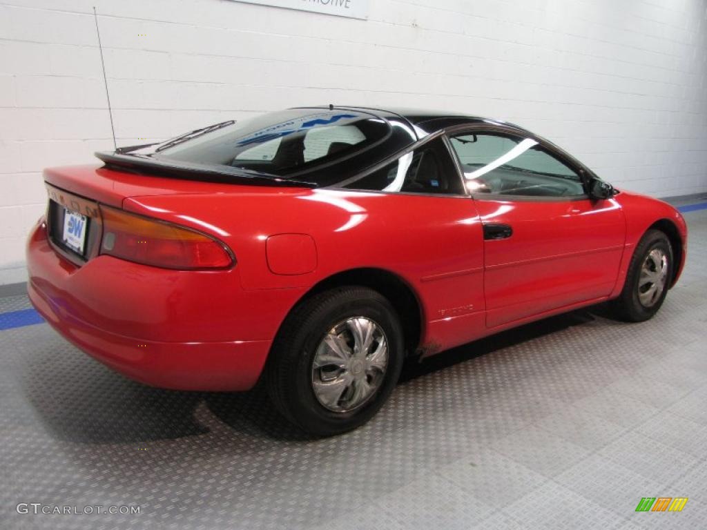 1995 Talon ESi - Radiant Fire Red / Dark Gray photo #4