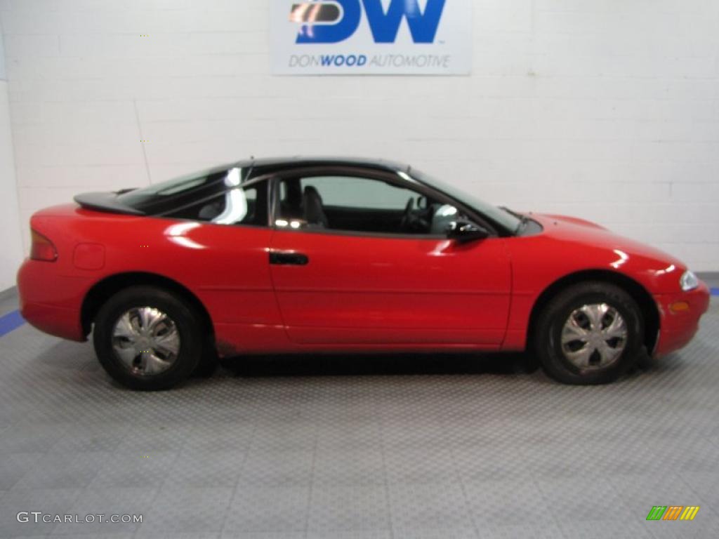 1995 Talon ESi - Radiant Fire Red / Dark Gray photo #6