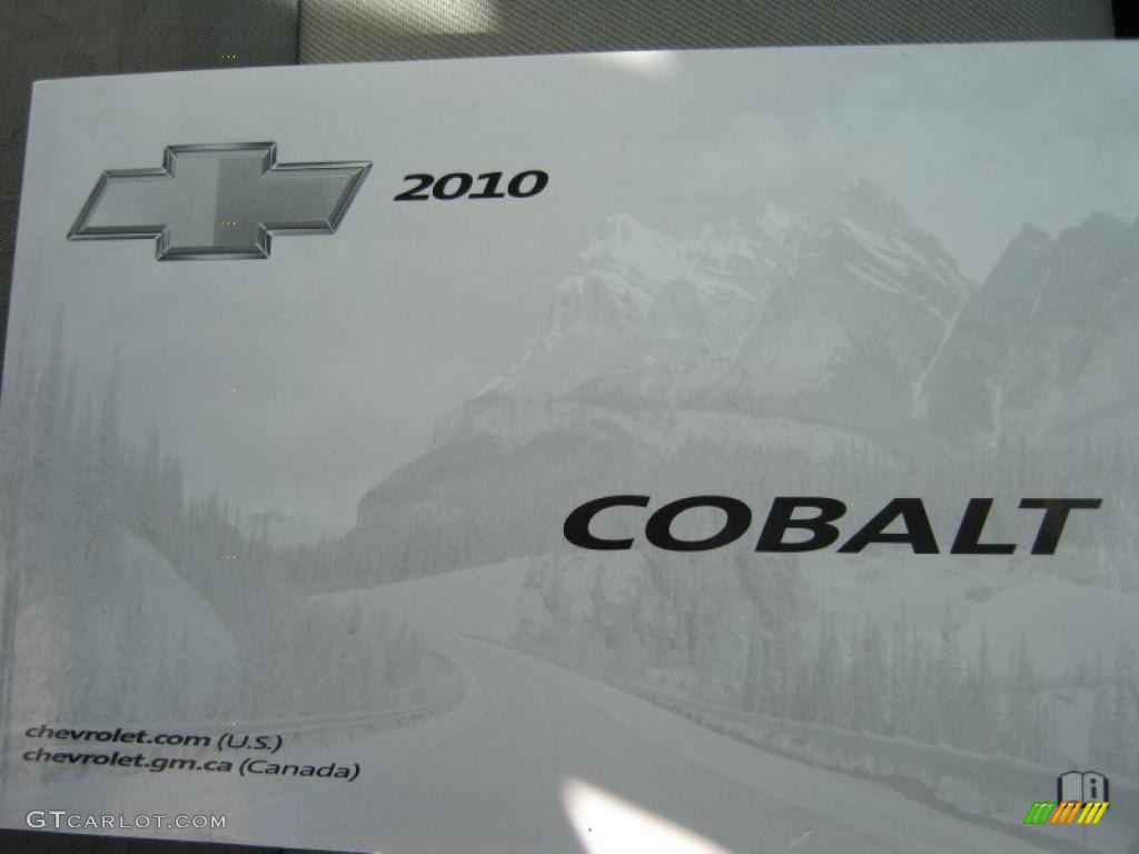 2010 Cobalt LS Sedan - Summit White / Gray photo #10