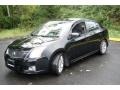Super Black 2007 Nissan Sentra SE-R Spec V