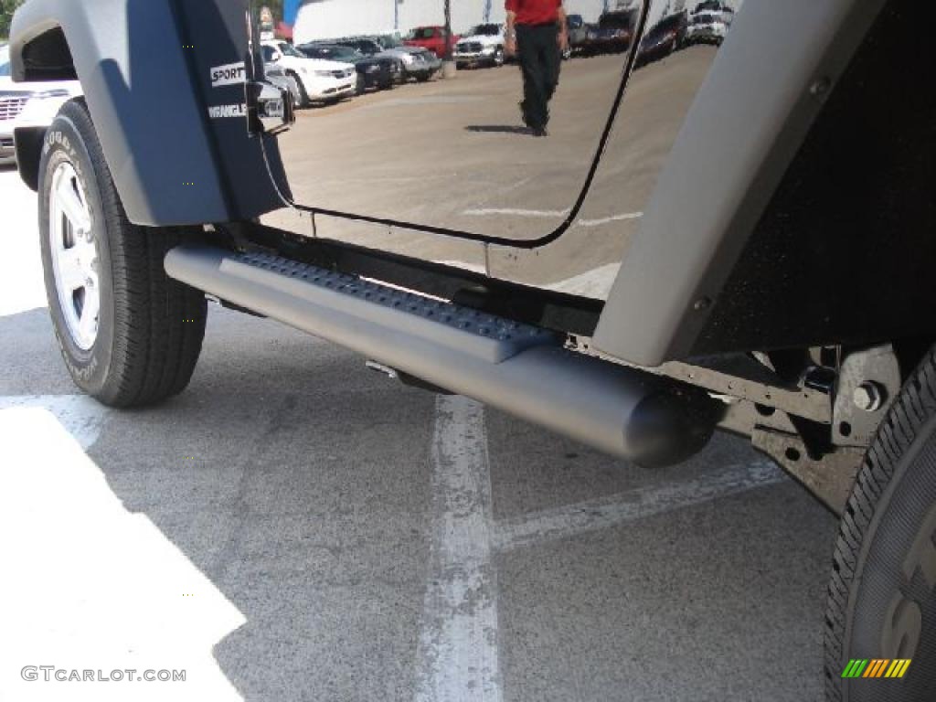 2011 Wrangler Sport 4x4 - Black / Black photo #16