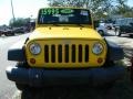 2007 Detonator Yellow Jeep Wrangler X 4x4  photo #8